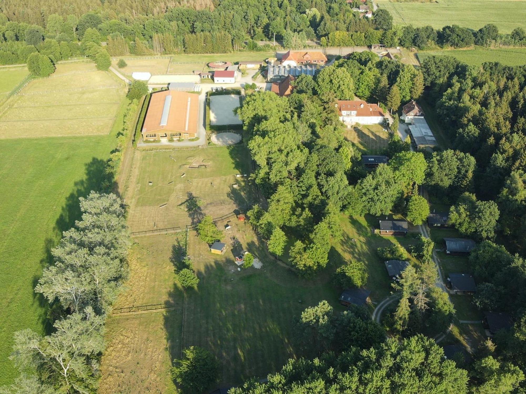 Cozy Holiday Home On A Horse Farm In The L Neburg Heath Eschede エクステリア 写真